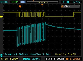 long capacitor discharge